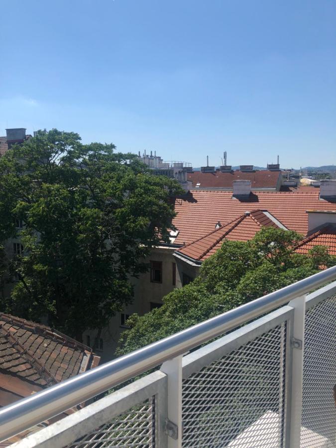 Augartenblick Penthauscombo 15/16 - Blick Zum Riesenrad Lägenhet Wien Exteriör bild