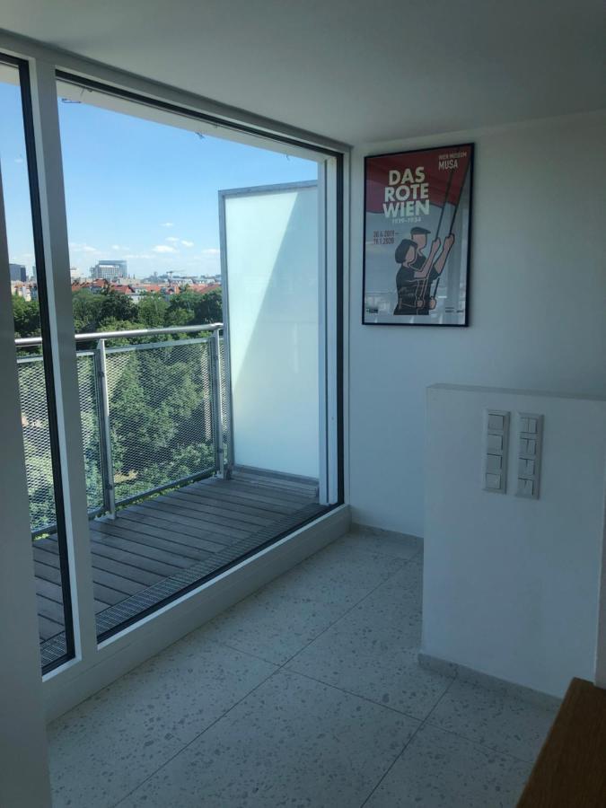 Augartenblick Penthauscombo 15/16 - Blick Zum Riesenrad Lägenhet Wien Exteriör bild